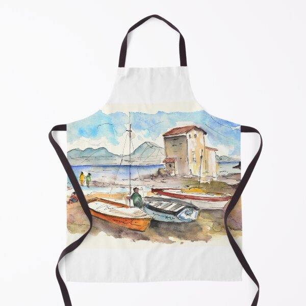 Item preview, Boats in Santa Elia designed and sold by Goodaboom.