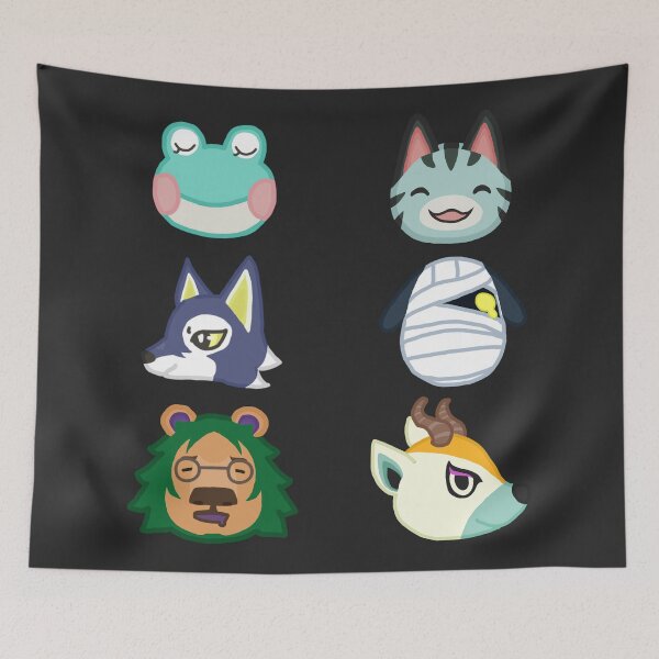 Item preview, L villagers designed and sold by Rinnnce Designs.