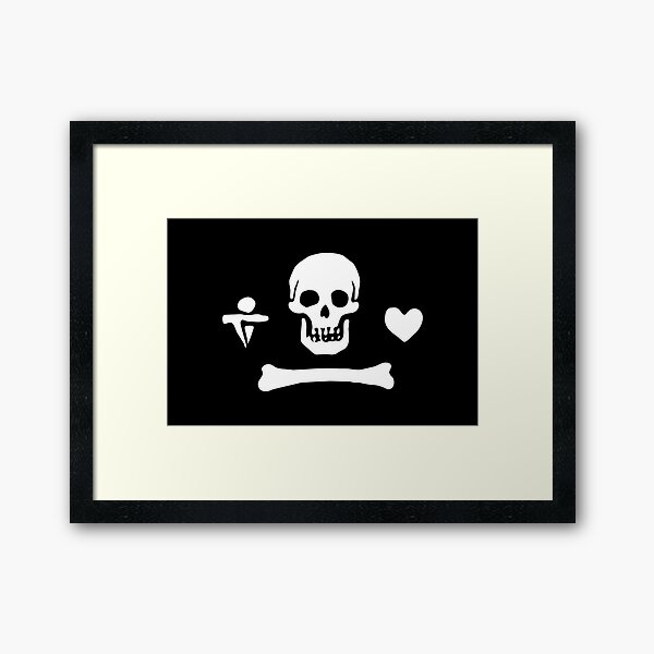 Artikel-Vorschau von Stede Bonnet Piratenflagge, designt und verkauft von Freihalt.