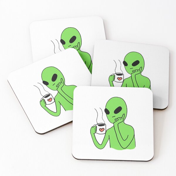Item preview, Bored Alien coffee designed and sold by Monac01.