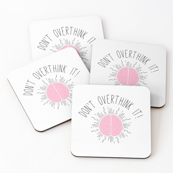 Item preview, Don't overthink it! designed and sold by Epic Tees.