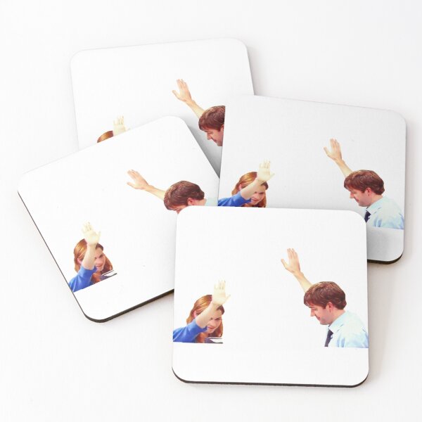 Item preview, jim and pam air high five designed and sold by joslynn daly.