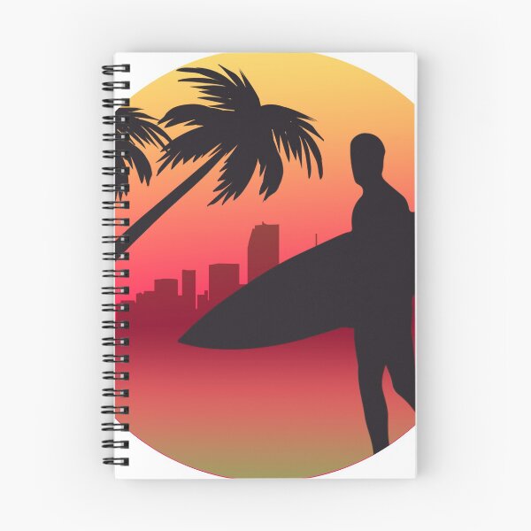 Item preview, Surfer in sunset designed and sold by Kiboune.