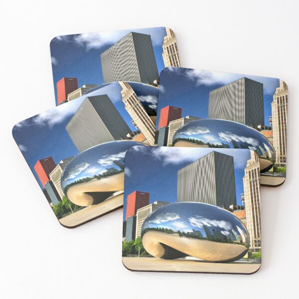 Item preview, Chicago Cloud Gate Skyscrapers designed and sold by Christopher Arndt.