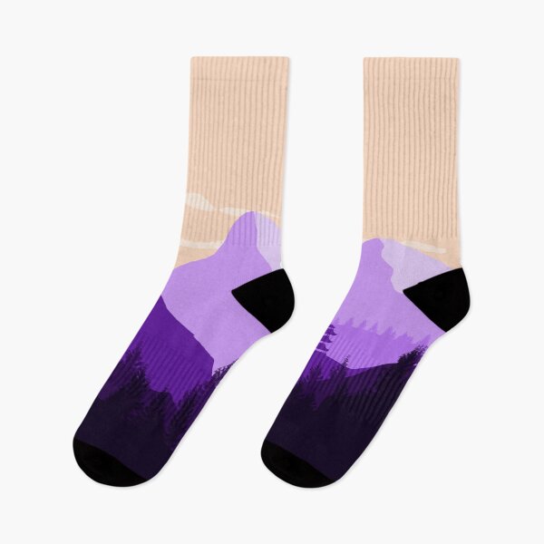 Item preview, Purple Landscape - Flat designed and sold by kirtash1.