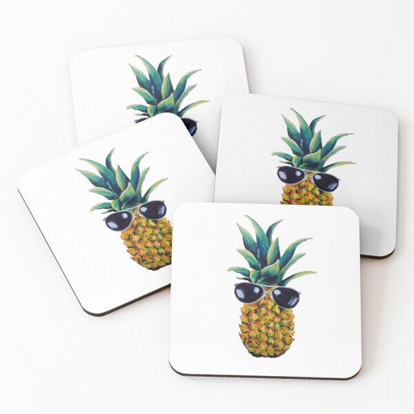 Item preview, Pineapple Wearing Sunglasses designed and sold by monitdesign.