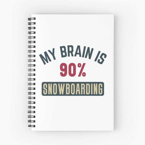Item preview, Copy of My brain is 90% snowboarding (full) designed and sold by bumperapparels.