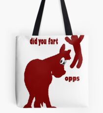 Hippy Horses fart Tote Bag