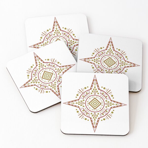 Item preview, Copy of Copy of Aztec circle pattern design black designed and sold by Jake Purcell.