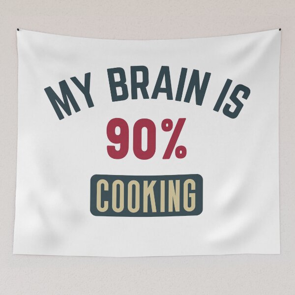 Item preview, Copy of My brain is 90% cooking designed and sold by bumperapparels.