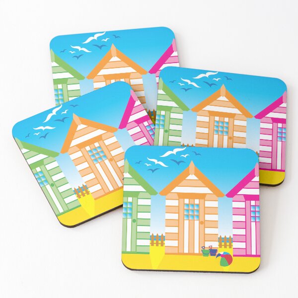 Item preview, BEACH HUTS designed and sold by Neil Finnemore.