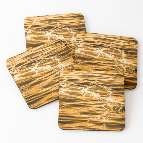 Item preview, Gold Ocean Wave Splash designed and sold by Ludovic Geusa.