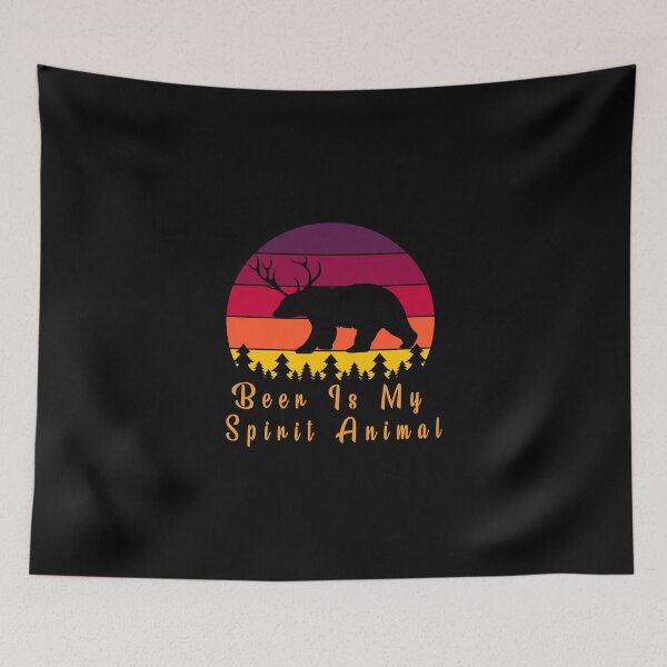 Item preview, Beer Is My Spirit Animal designed and sold by Smart Side.