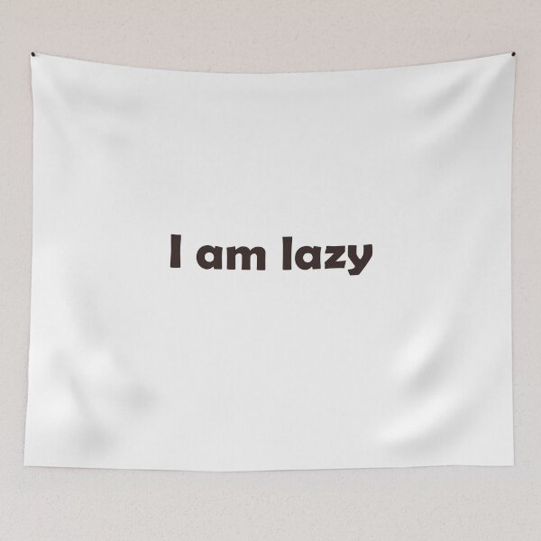 Item preview, I am lazy designed and sold by purplewings03.