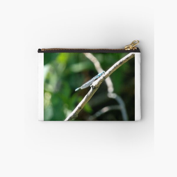 Item preview, Blue Damsel Fly Resting on a Twig designed and sold by JaeandJ.
