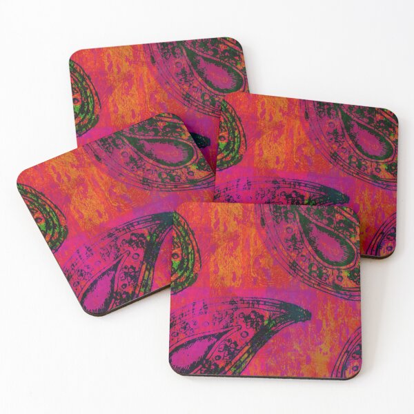 Item preview, Paisley party in pink designed and sold by Nickdavisinghe.