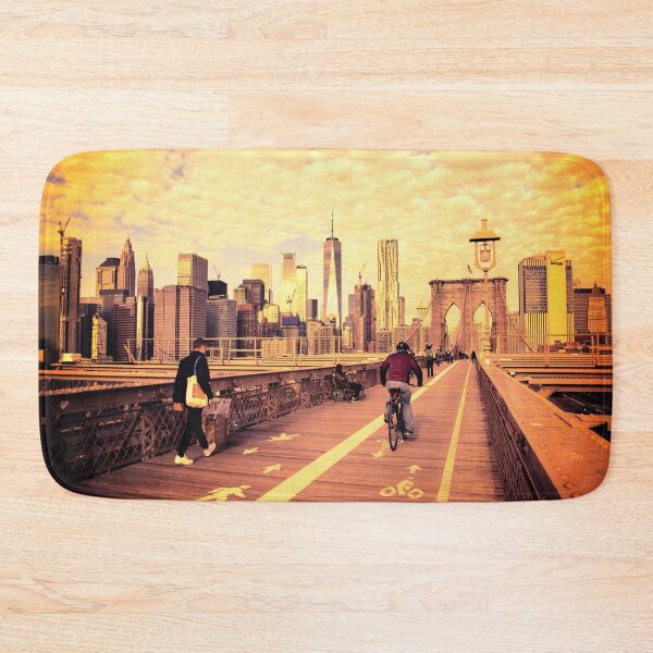 Item preview, Brooklyn Bridge Manhattan skyline  designed and sold by hawkie.
