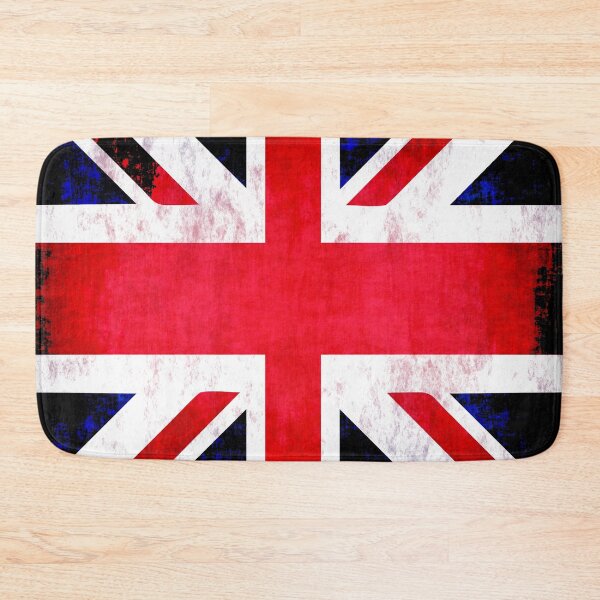 Item preview, Distressed Black Union Jack Royal Union Flag designed and sold by ChezM1989.