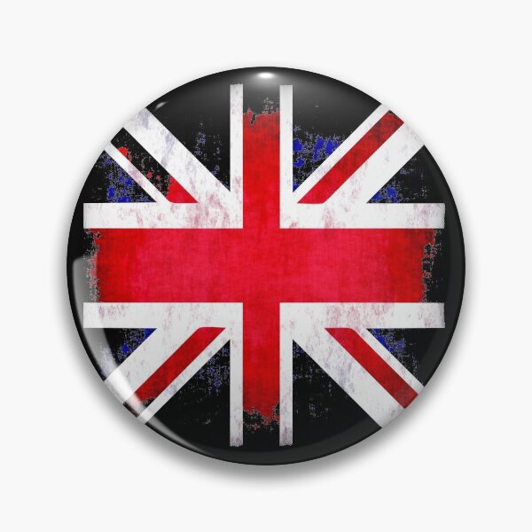 Item preview, Distressed Black Union Jack Royal Union Flag designed and sold by ChezM1989.