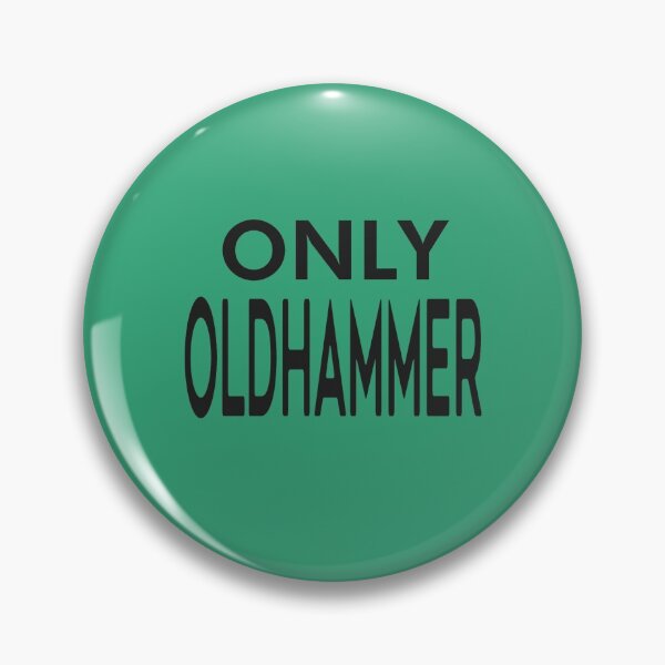 Item preview, Only Oldhammer Logo designed and sold by JJgamers.