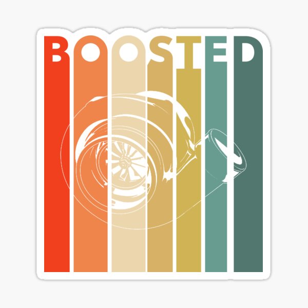 Boosted Turbo - Fat T Sticker