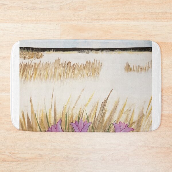 Item preview, Crocuses on a snowy Prairie designed and sold by Kim-Pratt.