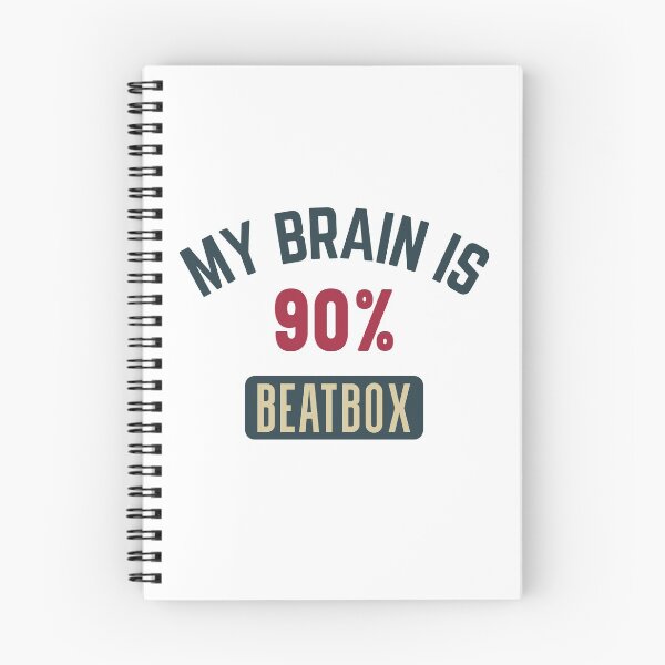 Item preview, My brain is 90% beatbox (full) designed and sold by bumperapparels.