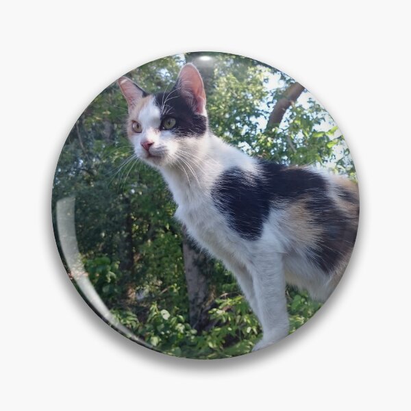 Item preview, Lagertha cat on watch designed and sold by Gourmetkater.