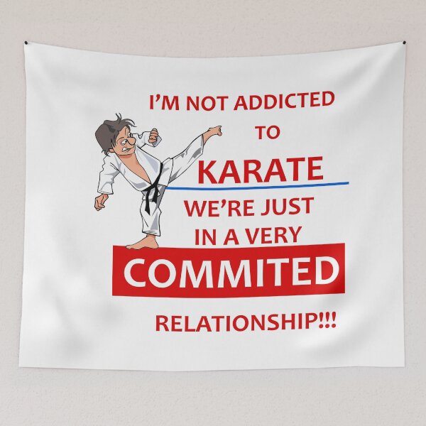 Item preview, We Love KARATE! ADDICTED! designed and sold by Zanshin-Art.