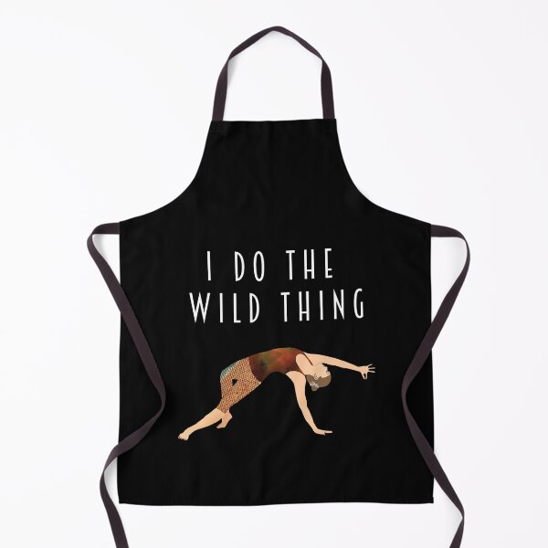 Item preview, I Do The Wild Thing - Yoga Pose designed and sold by ColorfulMystic.