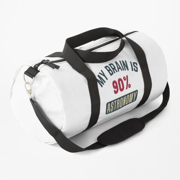 My brain is 90% astronomy (full) Duffle Bag