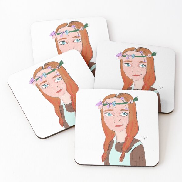Aperçu de l'œuvre Anne Shirley, Anne avec un E créée et vendue par Abracadabrantes.