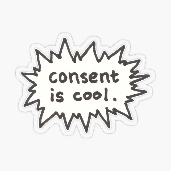 Item preview, Consent is Cool Comic Flash designed and sold by TheVerse.