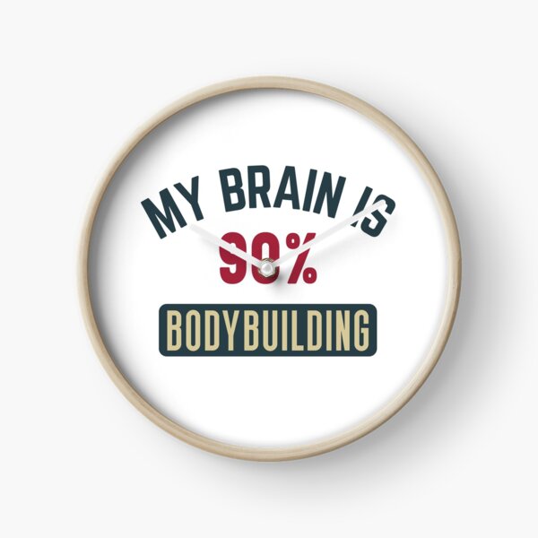 Item preview, My brain is 90% bodybuilding (full) designed and sold by bumperapparels.