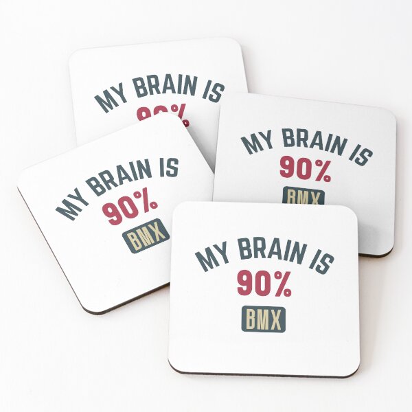 Item preview, My brain is 90% bmx (full) designed and sold by bumperapparels.