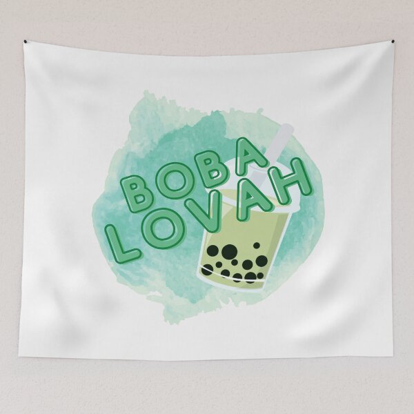 Item preview, Boba Lovah / pastel green designed and sold by RavenBonnie.