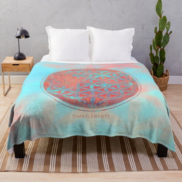 Item preview, flower of life orange blue 2020 designed and sold by filippobassano.