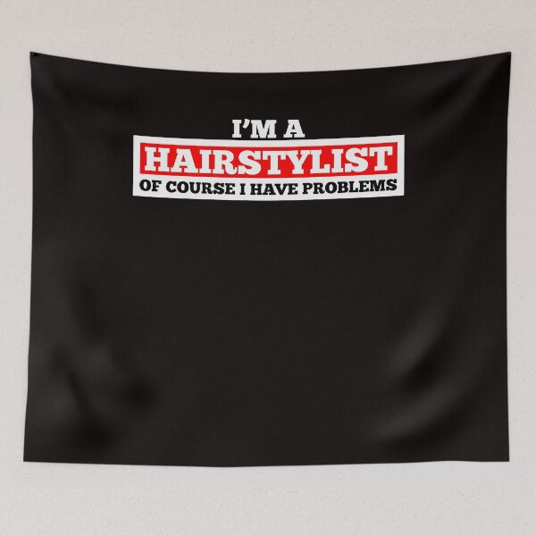 Item preview, Saying funny hairdresser problems designed and sold by Imutobi.