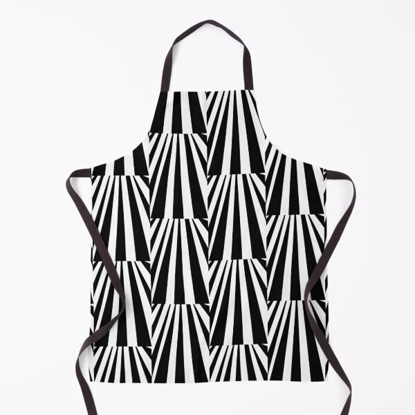 Item preview, Monochrome Abstract Op-Art Stripes designed and sold by grinningskull.