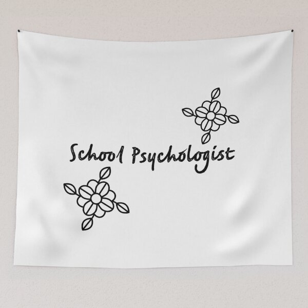 Item preview, school psychologist designed and sold by firegalaxy.