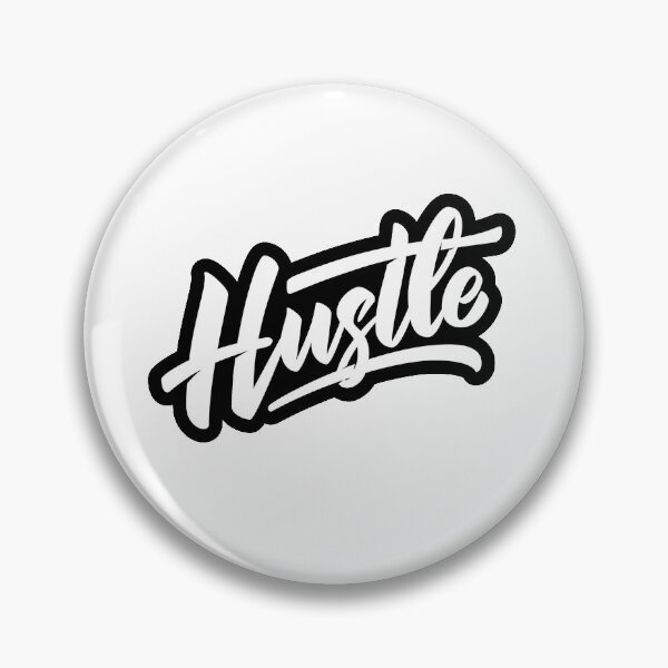 Item preview, Hustle Typography designed and sold by ozumdesigns.