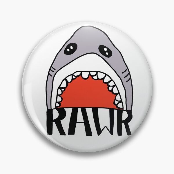 Item preview, Rawr Shark designed and sold by Crestedge Designs.