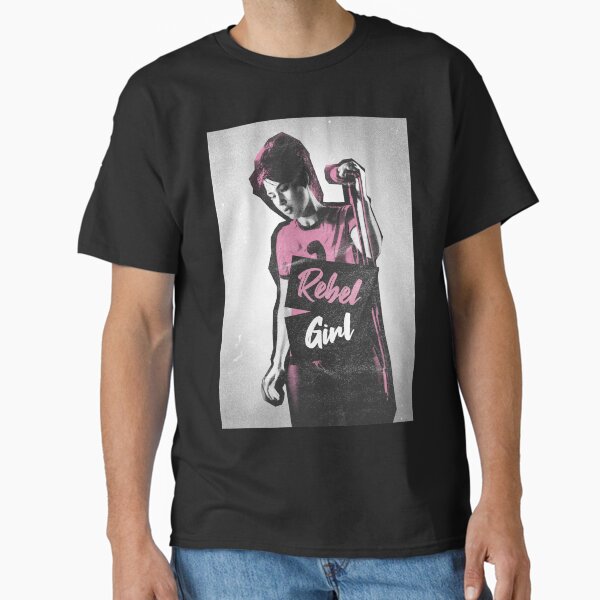 Vista previa del artículo con la obra «Chica rebelde Riot Grrrl», diseñado y vendido por eyepoo.