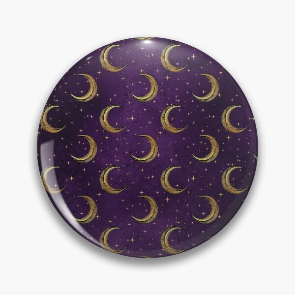 Item preview, Moons and Stars Pattern Design - Astrology designed and sold by ColorfulMystic.