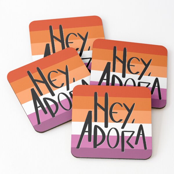 Item preview, hey, adora (pride flag) designed and sold by inthenarrative.