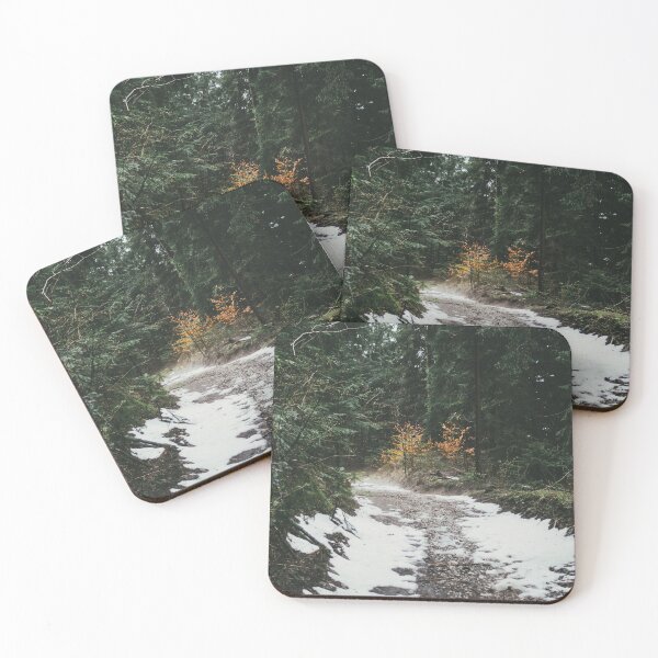 Item preview, Misty Spring Snow Path designed and sold by ppolecho.