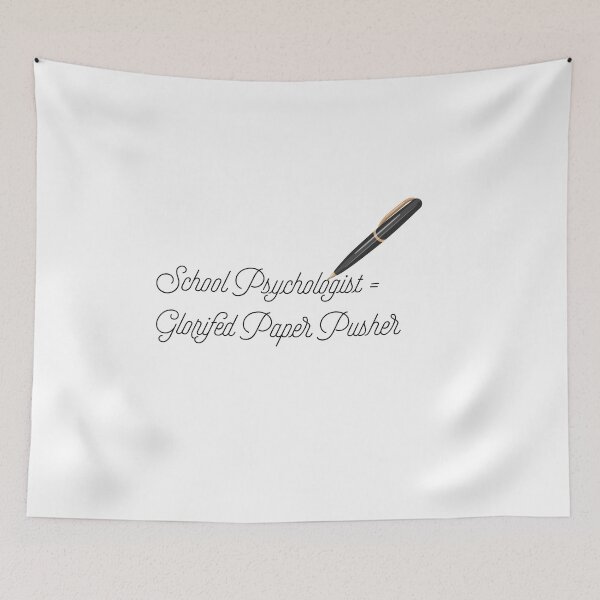 Item preview, school psychologist designed and sold by firegalaxy.