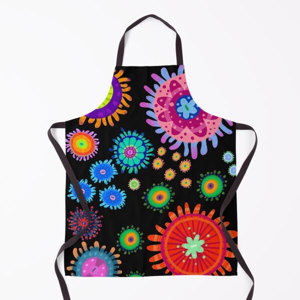 Item preview, Psychedelic Colorful Zoanthid Saltwater Coral Pattern designed and sold by narwhalwall.