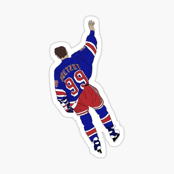 Gallery Pops Wayne Gretzky - Number 99 New York Rangers Jersey Framed Art  Print