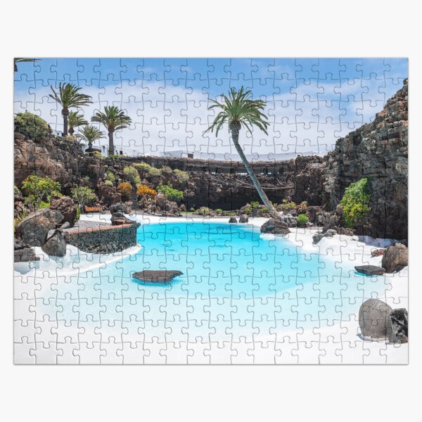 Jameos del Agua pool Lanzarote Jigsaw Puzzle